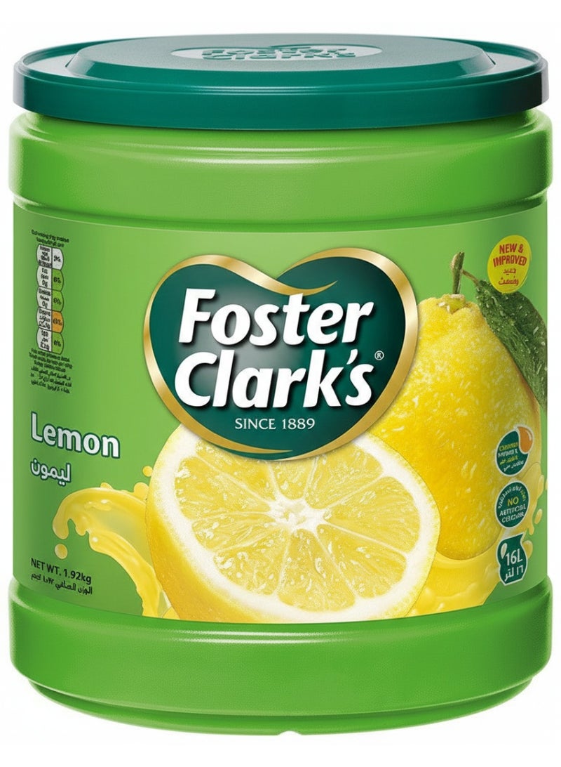 Foster Clark's Instant Drink Lemon 1.92kg - Image 1